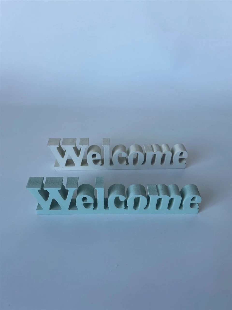 Wooden WELCOME Stand